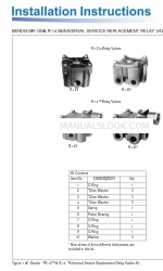 BENDIX R-12H Panduan Petunjuk Instalasi