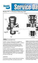 BENDIX RV-3 PRESSURE REDUCING VALVE Descrição geral