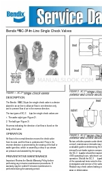 BENDIX SC-3 INLINE SINGLE CHECK VALVES Manuel