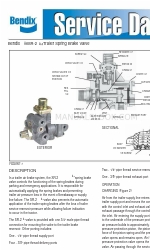 BENDIX SR-2 TRAILER SPRING BRAKE VALVE 매뉴얼