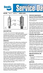 BENDIX ST-1 ST-3 SAFETY VALVE Посібник