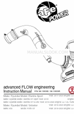 aFe Power Takeda 56-10005D Gebruiksaanwijzing