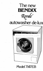 BENDIX Royale De Luxe 7147EB Gebruikershandleiding