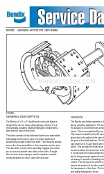 BENDIX DOUBLE ANCHOR PIN CAM BRAKE Manuel de description générale