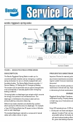 BENDIX PIGGYBACK SPRING BRAKE Manuel