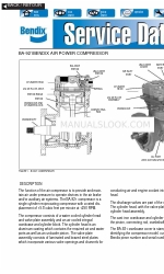 BENDIX BA-921 COMPRESSOR-STD-CLOSED ROOM サービスデータ