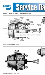 BENDIX DD-3-SD-3 SAFETY ACTUATORS Manuel