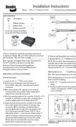 BENDIX EC-15 ANTILOCK CONTROLLER ASSY Instructions d'installation