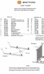 Bretford TC35 Інструкція з монтажу Посібник з монтажу
