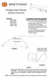 Bretford MCH-P120C Assembly Instructions Manual