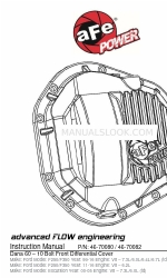 aFe Power 46-70080 Instrukcja obsługi