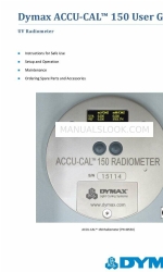 dymax ACCU-CAL 150 Посібник користувача