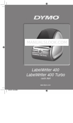 Dymo LabelWriter 400 Hızlı Başlangıç Kılavuzu