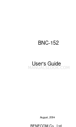 BENECOM BNC-152 User Manual