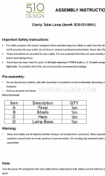 510 DESIGN 5DS153-0001 Instrucciones de montaje