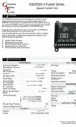 GAC ESD5500 Series Skrócona instrukcja obsługi