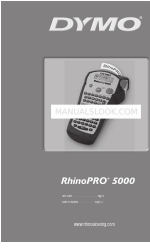 Dymo RhinoPRO 5000 User Manual