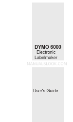 Dymo RhinoPRO 6000 User Manual