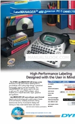 Dymo LabelWriter 400 Duo Guide Folleto y especificaciones