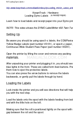 Dymo LabelWriter 450 Duo Label Printer Посібник з експлуатації обладнання