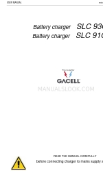 Gacell SLC 93C Manual do utilizador