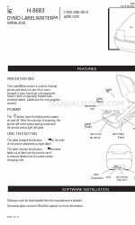 Dymo LABELWRITER H-8683 Manual de inicio rápido