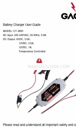 Gacell CT-3800 Manual do utilizador