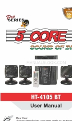 5Core HT-4105 BT User Manual