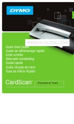 Dymo CardScan Hızlı Başlangıç Kılavuzu