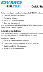 Dymo File Manual de início rápido