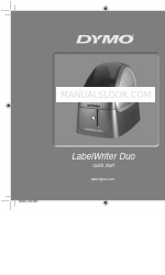 Dymo LabelWriter DUO Quick Start Manual