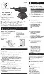 Gadgetree USB Missile Launcher Instruções