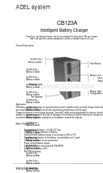 Adel CB123A Instrukcja obsługi