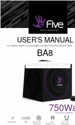 5five BA8 Manuale d'uso