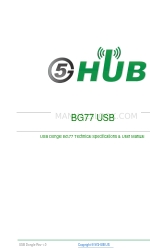 5G HUB BG77 USB マニュアル