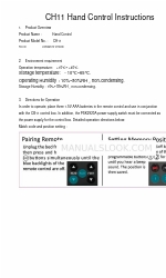 HHC MottoSleep CH11 Instructions