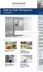 Frigidaire SIDE-BY-SIDE FPUS2698L F Product Specifications