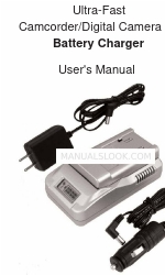 Hi Capacity Power Products Ultra-Fast Camcorder/Digital Camera Battery Charger Gebruikershandleiding