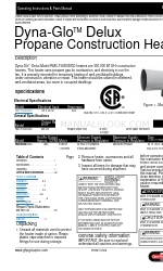 Dyna-Glo Delux RMC-FA300DGD Operating Instructions & Parts Manual