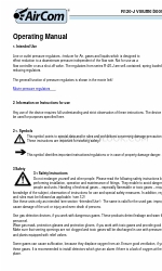 AirCom R120-J Series Operating Manual