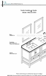 Dawn Venice AACCC602134-01 Посібник з монтажу