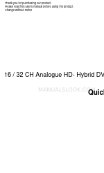 Hi Sharp ATR620H Quick Manual