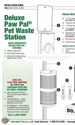 Great American Deluxe Paw Pal Installation Manual