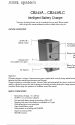 Adel System CB243ALC Manual