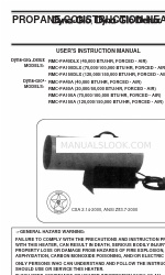 Dyna-Glo RMC-FA100DLX Manual de instrucciones