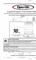 Dyna-Glo RMC-LPC25DGP User's Installation, Operation And Maintenance Manual