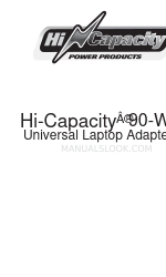 Hi-Capacity 90-Watt Universal Laptop Adapters Manual de compatibilidade