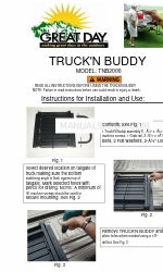 Great day TRUCK’N BUDDY Istruzioni per l'installazione e l'uso