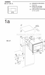 Gaggenau BS 27 Руководство по установке