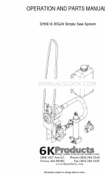 6K Products DH0616 30G24 Betriebs- und Teilehandbuch